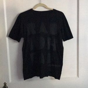 Black Radiohead cut out logo T-Shirt